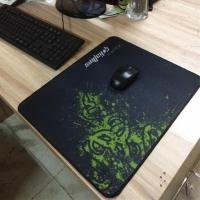 雷蛇鼠标垫超大lol 中小号速度 控制防滑加厚锁边游戏鼠标垫cf 大号350X440X4MM粗面控制版