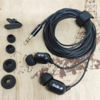 3米加长跳舞监听耳机耳塞带麦手机电脑声卡|黑色 3米标准版-不带麦