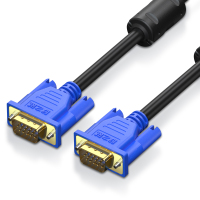 v线电脑显示器电视投影仪高清连接线v视频延长数据线台式主机笔记|黑色[收藏+]享[优先发货+365天免费换新] 12米