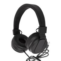 重低音头戴式耳机手机电脑耳麦带麦克风有线耳机|（带麦）黑色