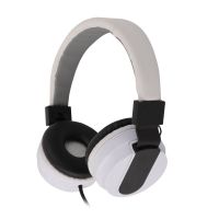 重低音头戴式耳机手机电脑耳麦带麦克风有线耳机|白色