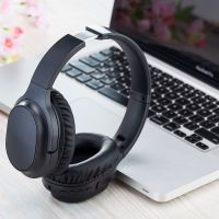 无线蓝牙耳机触屏头戴式重低音四核双动圈跑步手机电脑游戏耳带麦|冷酷黑 钛膜喇叭【1000mAh蓝牙4.2】