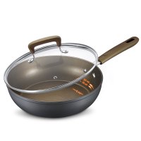 [优选]爱仕达煎锅炒锅油你控新不粘锅26/28cm煎炒锅电磁炉通用家用锅具