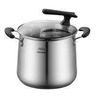 [优选]爱仕达汤锅304不锈钢加厚加大容量炖锅复底家用电磁炉燃气灶适用