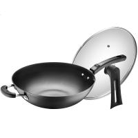 [优选]苏泊尔炒锅铁锅老式家用炒菜锅具无涂层铸铁生铁电磁炉燃气灶适用