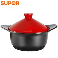 苏泊尔(SUPOR)砂锅煲仔饭炖锅家用陶瓷煲汤耐高温沙锅砂锅燃气明火