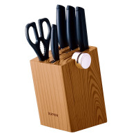 苏泊尔刀具套装家用菜刀七件套装不锈钢切片刀多用刀水果刀具厨房用具苏泊尔全套厨房刀具