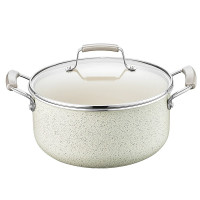 [精选]爱仕达(ASD) 汤锅不粘锅24cm新款升级家用炖锅煲汤明火适用 TL24T6WG