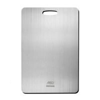 [精选]爱仕达304不锈钢切菜板加厚砧板厨房家用擀面和面水果案板免打孔