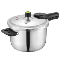 [精选]爱仕达高压锅家用304不锈钢高压锅1-4人24cm燃气天然气电磁炉通用