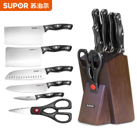 苏泊尔(SUPOR) 七件套刀具套装 厨房全套刀具家用厨房刀具菜刀厨具套装组合TK1609