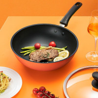CL28B1Q 爱仕达ASD 炒锅不粘锅 28CM缤彩不粘炒锅 无油烟家用炒菜锅[商场同款]