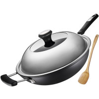 CL32Y5WT-C 爱仕达 炒锅 32CM不粘炒菜锅 新不粘炒锅厨房家用锅具