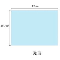 g彩色厚硬卡纸a3手工彩卡纸手绘贺卡a4彩色卡纸黑白相册纸|A3-180克[浅蓝] 10张