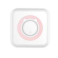 热敏打印机家用迷你小型学生神器小学初中高中口袋手机错题打印机|粉色高清打印机 打印机+18卷可粘贴纸