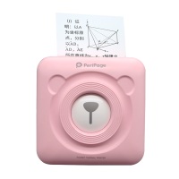 [官方授权]错题打印机迷你喵喵照片咕咕学生帮|全新升级A6粉色[304dpi高清] 标配+6卷普通纸+保护套+袋