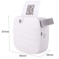 错题打印机家用连手机学生便宜低价喵喵照片打印小型迷你热敏|[一代马卡龙系列]珠光白