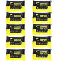 免洗擦鞋湿巾小白鞋神器清洁去污去黄增白运动鞋球鞋专用免水洗巾|120片(10包装)