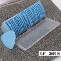划线隐形蜡质粉笔服装裁缝裁专用 彩色划粉片裁衣制衣画粉笔 蓝色30片