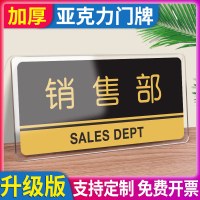 内有监控警示牌贵重物品温馨提示牌门贴请节约用水贴纸创意标志小心|T320(销售部) 12x24cm