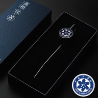 中国名校北大清华浙大武大金属校徽书签大学logo定制刻字简约创意礼物送老师同学聚会大学毕业礼品纪念品套|中国科学院盒