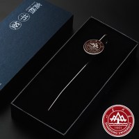中国名校北大清华浙大武大金属校徽书签大学logo定制刻字简约创意礼物送老师同学聚会大学毕业礼品纪念品套|山东大学盒