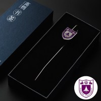 中国名校北大清华浙大武大金属校徽书签大学logo定制刻字简约创意礼物送老师同学聚会大学毕业礼品纪念品套|南京大学盒