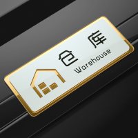 亚克力总经理门牌办公室标识牌公司科室部门会议室财务定制教室标示|仓库 30x12cm