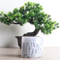 工厂直销彩色回形针办公文具曲别针多规格混装镀镍金属银色书签|28mm白色200枚