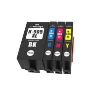 适用惠普HP905XL墨盒909XL903墨盒打印机6970696069506956|[升级芯片]905XL四色墨盒