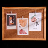 20枚透明夹子图钉创意可爱不伤照片墙装饰按钉 夹子软木板工字钉