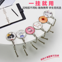 书包挂钩桌边粘贴置物神器无痕便携办公室学生课桌挂书包的s型勾