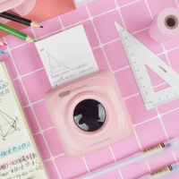 错题打印机迷你P1学生学习便携式高清错题整理神器迷小型便宜口袋手帐家用|P1S升级款粉色支持打印标签 官方标配