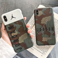迷彩篮球明星乔丹11pro/maxxs/12手机壳iphone7plus/8/xr硅胶