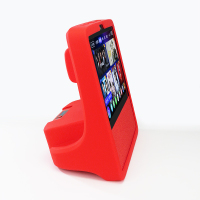 小度智能屏x8移动电源底座 小度在家智能音箱保护套贴膜钢化膜 充电宝小杜充电器充电底座硅胶外套