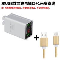 电动车手机充电器通用12v36伏48v60伏72v90v转5v电瓶车转换器插头|[加强版-显示屏]快充2A+安卓线