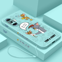 k40游戏版手机壳男生redmi增强新款女红米k40gaming猫和老鼠可爱卡通软套直边全包防摔超薄磨砂