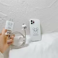 适用12pro国行手机数据线保护套18w20w快充充电器贴纸11pro线