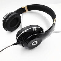 头戴式加长3米5米手机电脑大耳机超长10米15米电视笔记本声卡监听|大耳罩款/10米黑色+皮袋无麦 标配