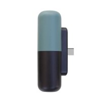 胶囊充电宝小巧迷你快充大容量无线便携适用于安卓type-c直插应急移动电源|3300mAh(type-c接口)[暗夜绿]