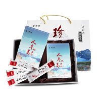 吉泽林人参姜茶 人参姜茶200g/盒 人参姜红糖礼盒装 生茶人参姜糖茶女人茶大姨妈养生茶速溶