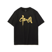 李宁短袖男2021夏季新款中国china情侣半袖T恤体恤宽松运动上衣女AHSR772