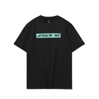 李宁短袖男2021夏季新款星球大战联名系列男装印花纯棉运动T恤男AHSR333