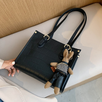 韩版兔子手提女士托特包2020新款潮网红时尚单肩包百搭ins斜挎包