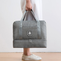 干湿分离包旅行包收纳袋短途飞机包防水游泳鞋袋待产洗漱包大容量