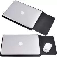 苹果电脑包macbook12内胆包air13.3mac13笔记本15pro16寸保护套14英寸11macb|黑色 12寸