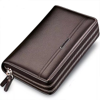 男包男士手包软皮手拿包 男钱包男钱夹 男式长款钱包男式手抓包