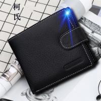 头层牛皮男士搭包短款放驾驶证卡包硬币零钱学生韩版真皮皮夹