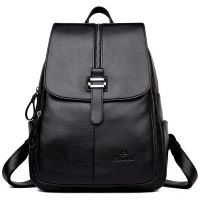 真皮背包双肩背包女式新款韩版大容量软皮羊皮女士妈妈背包双肩包