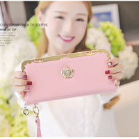 新款女式钱包女手提手机钱包女长款女士钱包拉链手包女学生手拿包